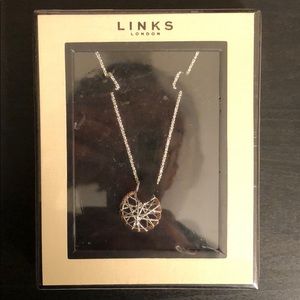 links dream catcher necklace